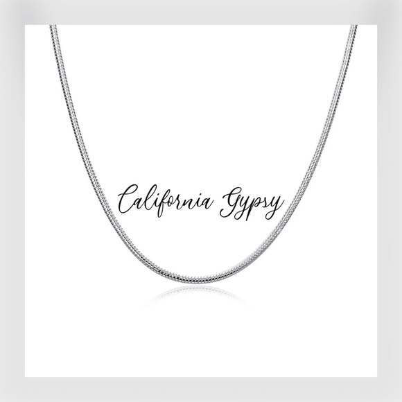 925 Silver Snake 24 Inches Chain - Picture 5 of 6